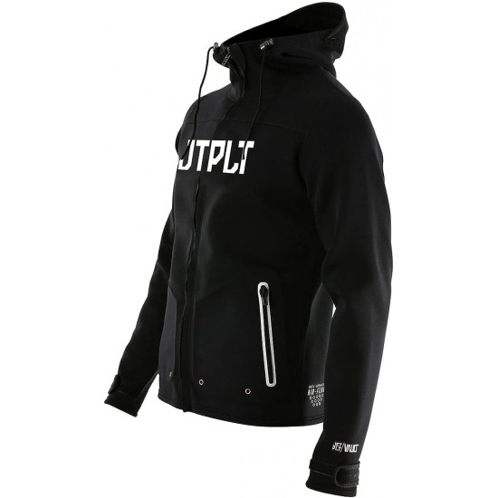 Jetpilot Rx Vault Mens Tour Coat - Black/White