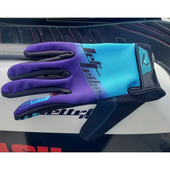 Pixel GP-30 Gloves | Purple / Teal | Jet Ski Rec & Racing Gloves