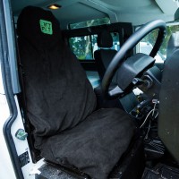 Jetpilot Seat Cover Towel - Black