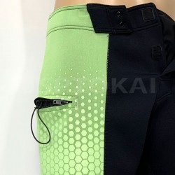 FLIGHT NEO MENS BOARDSHORT BLK/LIME FLIGHT NEO MENS BOARDSHORT BLK/LIME