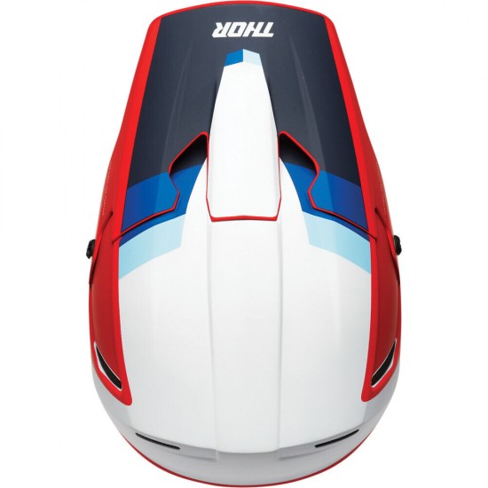 Thor MX Reflex Apex MIPS Helmet (Matte Red / White / Blue) 