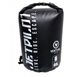  JETPILOT VENTURE 60L DRYSAFE BACKPACK BLACK
