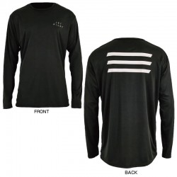 JETPILOT MENS HYPED L/S HYDRO TEE NAVY